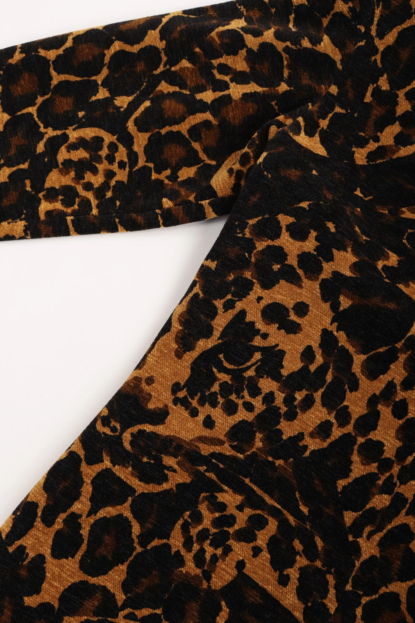 Chenille Leopard Dress