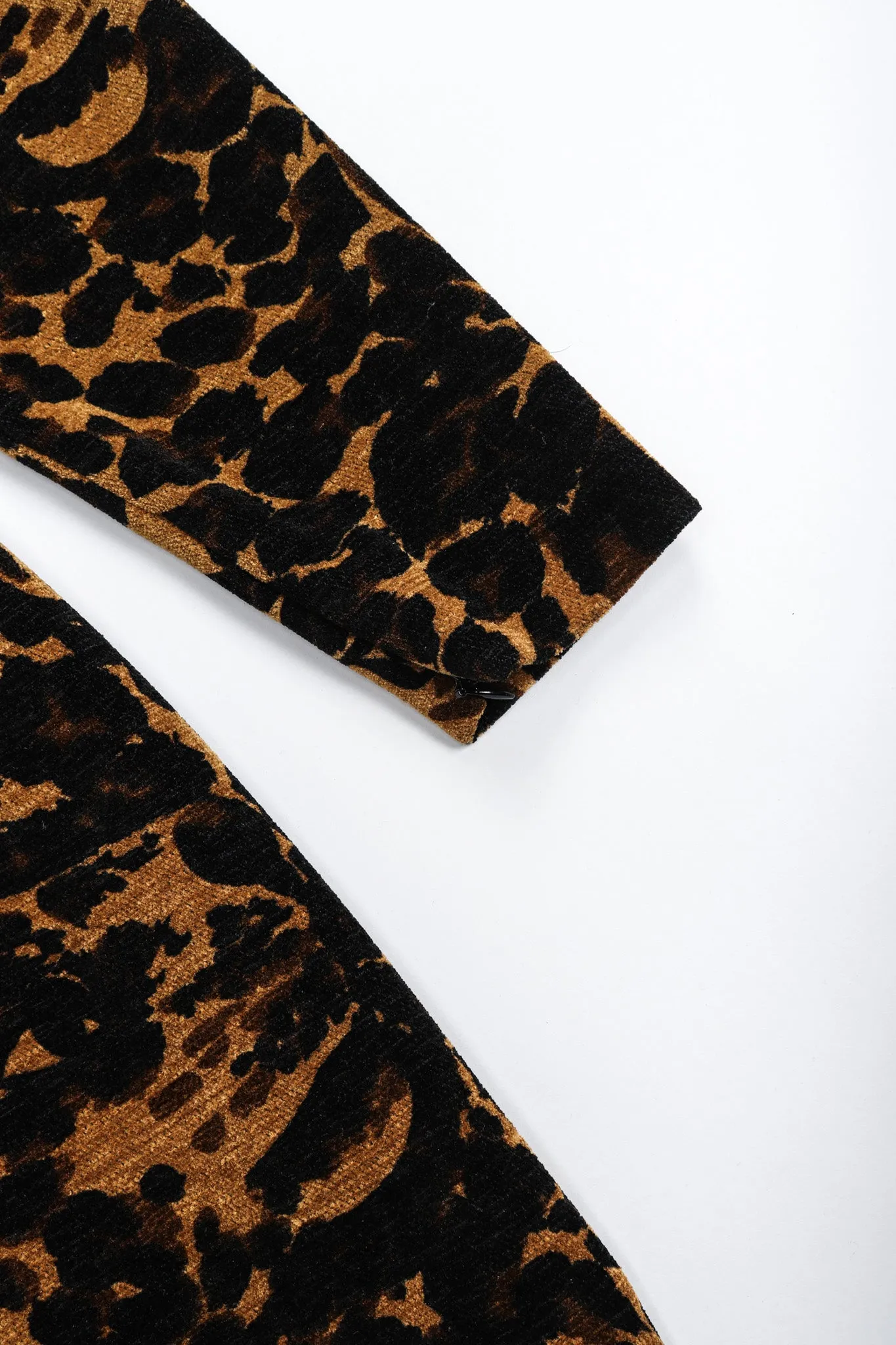 Chenille Leopard Dress