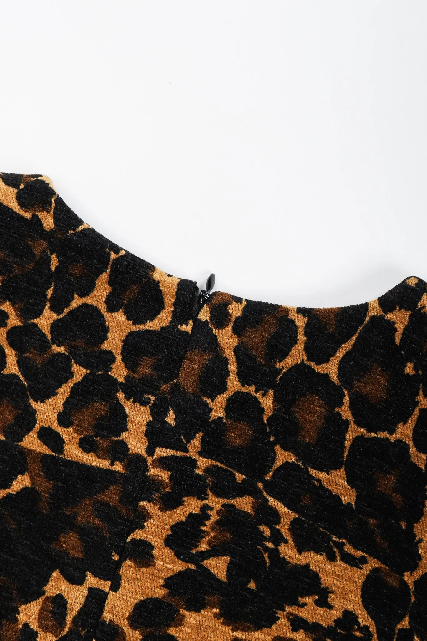 Chenille Leopard Dress