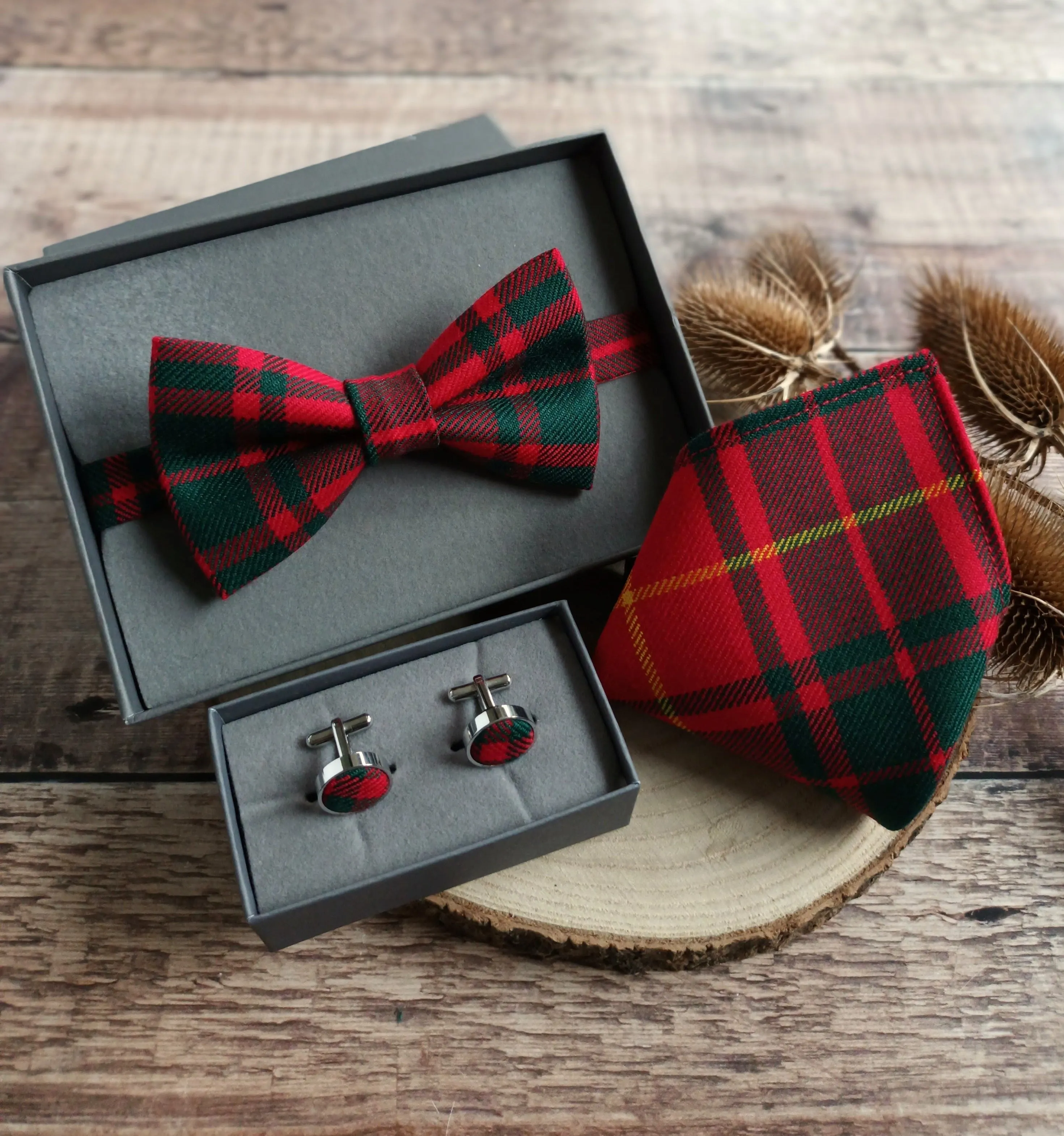 Clan Bruce Tartan Bow Tie