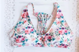 CLEARANCE - Macrame Top Swimsuit - Playa