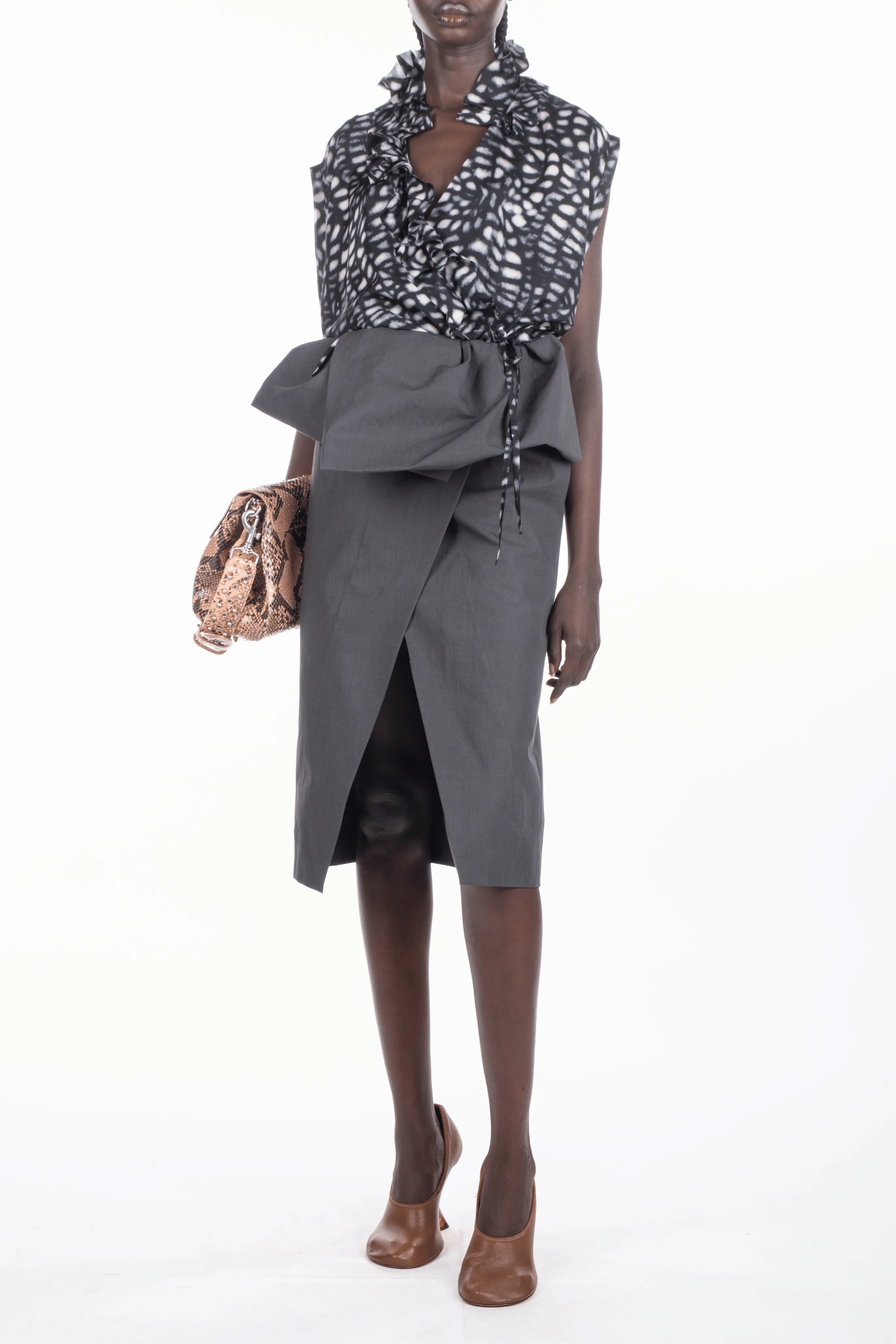 Clematis Wrap Shirt