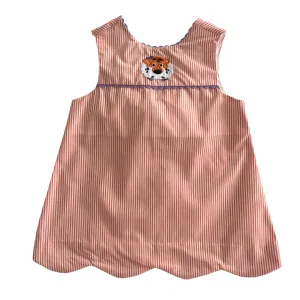 Clemson Tiger Scallop Dress