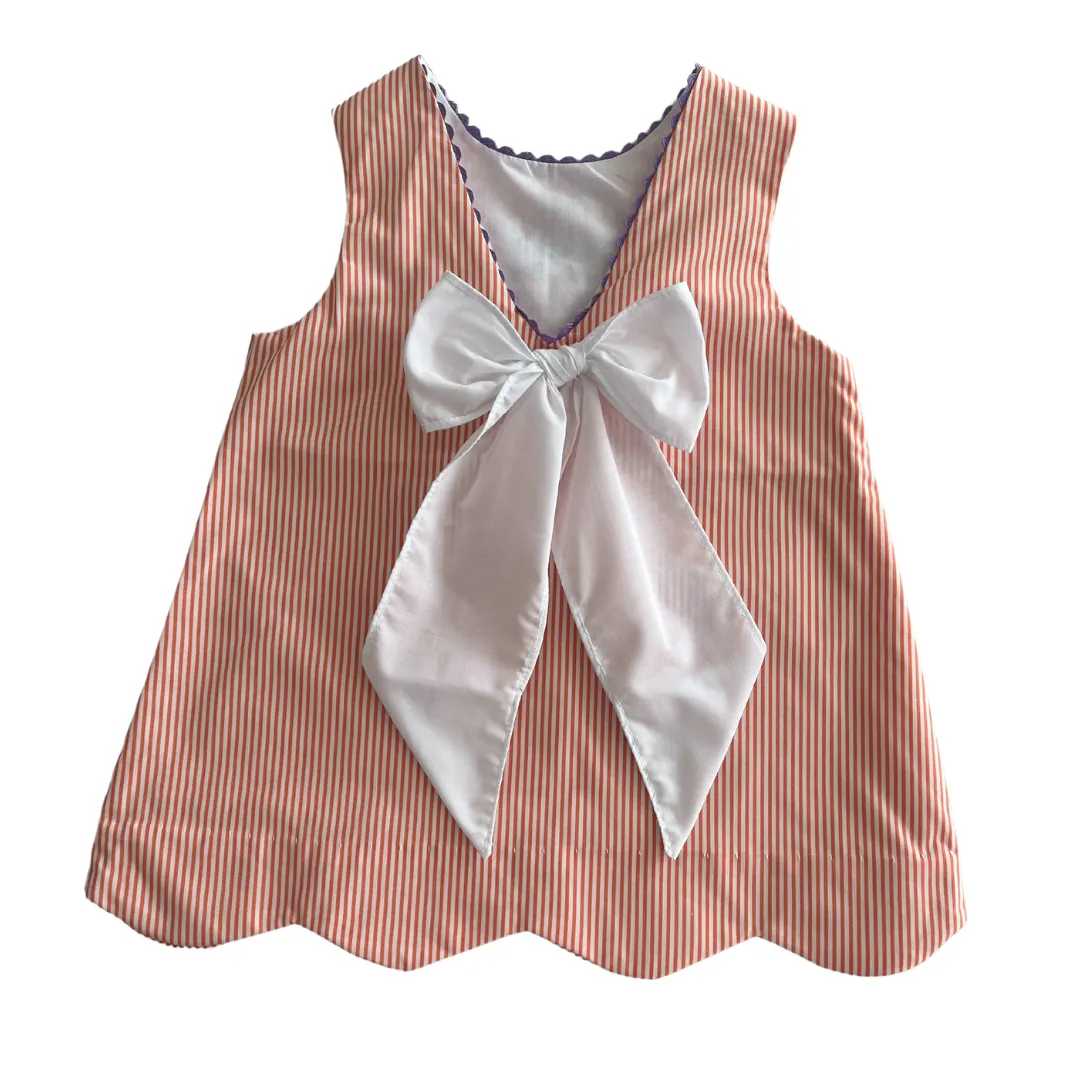 Clemson Tiger Scallop Dress