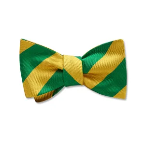 Collegiate Green and Gold - Kids' Bow Ties