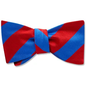 Collegiate Royal and Red - Dog Bow Ties
