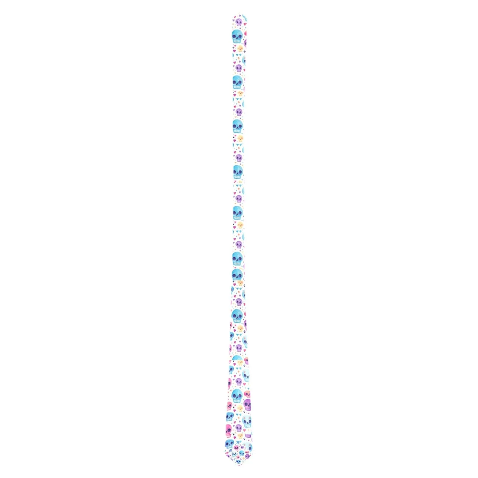 Colorful Skulls Neck Tie