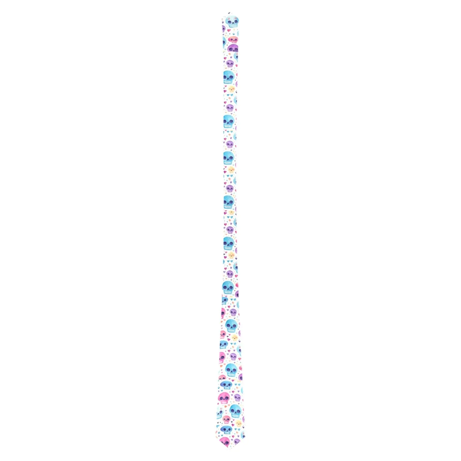 Colorful Skulls Neck Tie