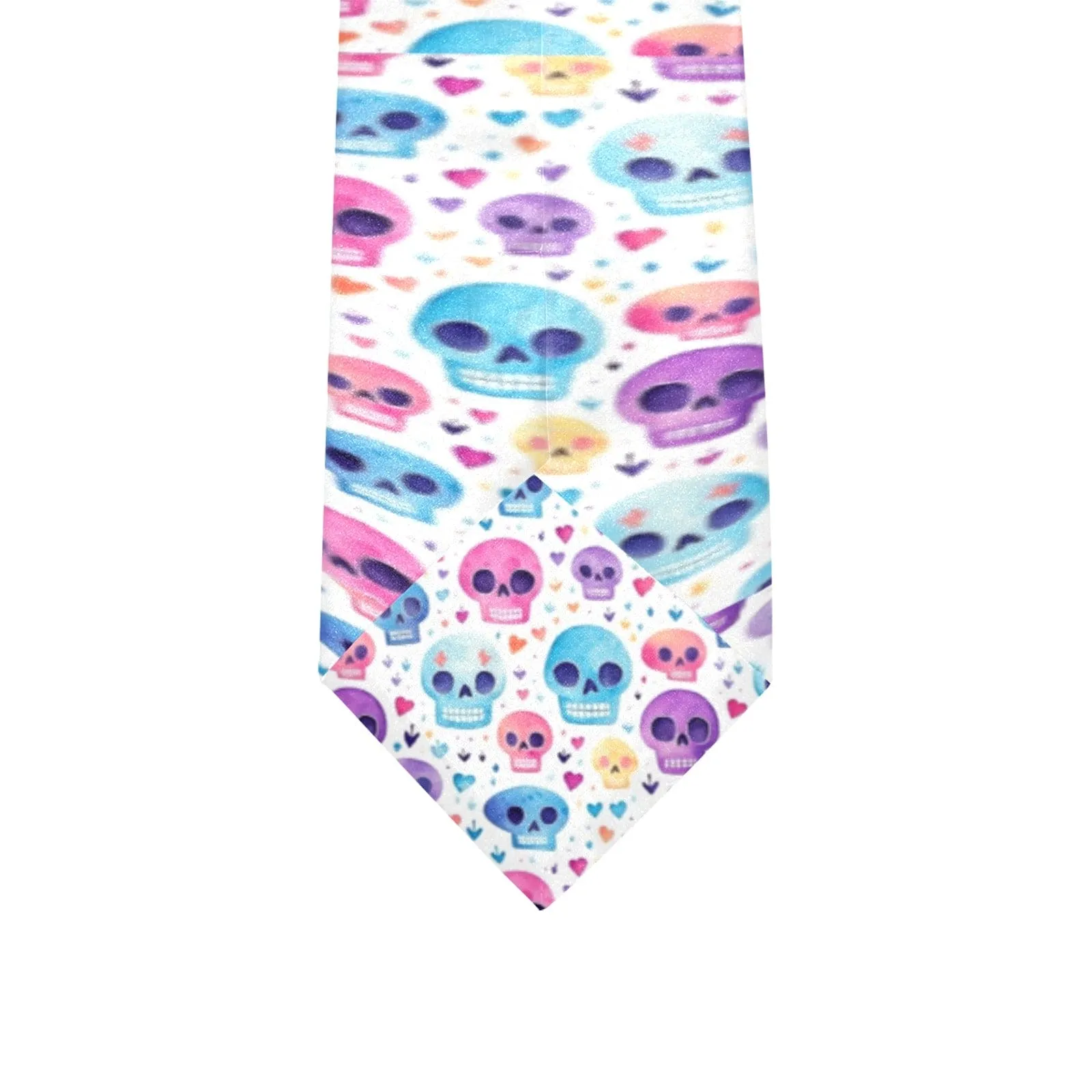 Colorful Skulls Neck Tie