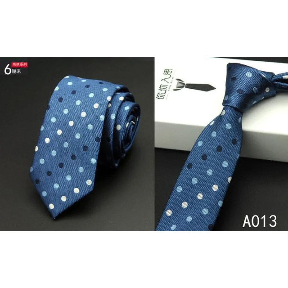 ContiNent 33 tie skinny 6cm ties for men Wedding dress necktie fashion plaid cravate business gravatas para homens slim shirt accessories lot