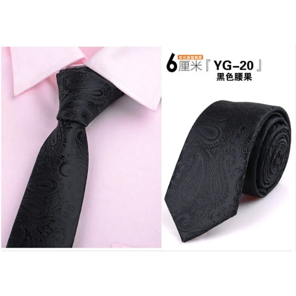 ContiNent 33 tie skinny 6cm ties for men Wedding dress necktie fashion plaid cravate business gravatas para homens slim shirt accessories lot
