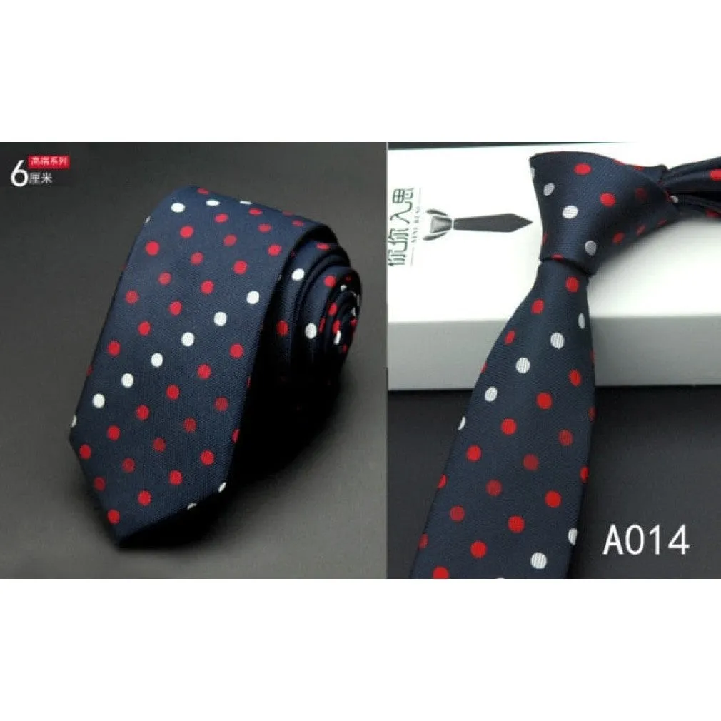 ContiNent 33 tie skinny 6cm ties for men Wedding dress necktie fashion plaid cravate business gravatas para homens slim shirt accessories lot