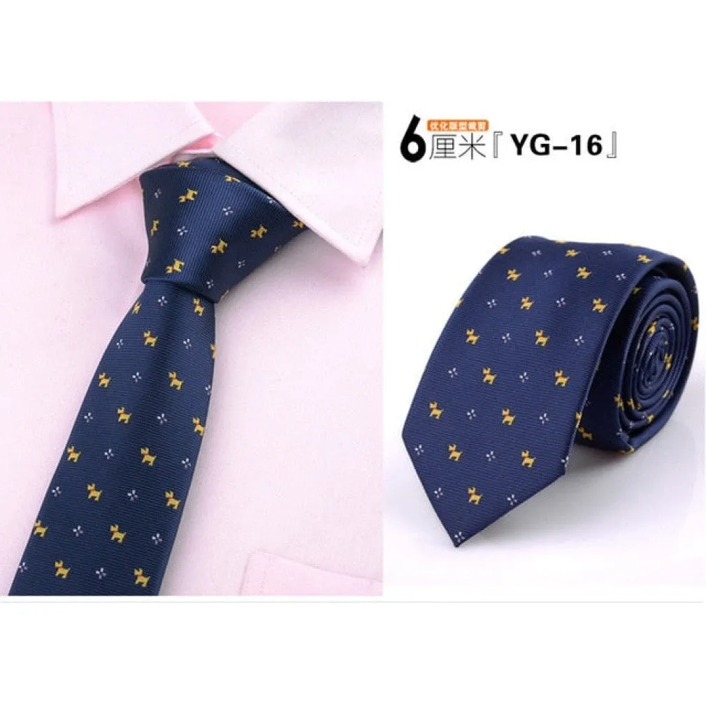 ContiNent 33 tie skinny 6cm ties for men Wedding dress necktie fashion plaid cravate business gravatas para homens slim shirt accessories lot