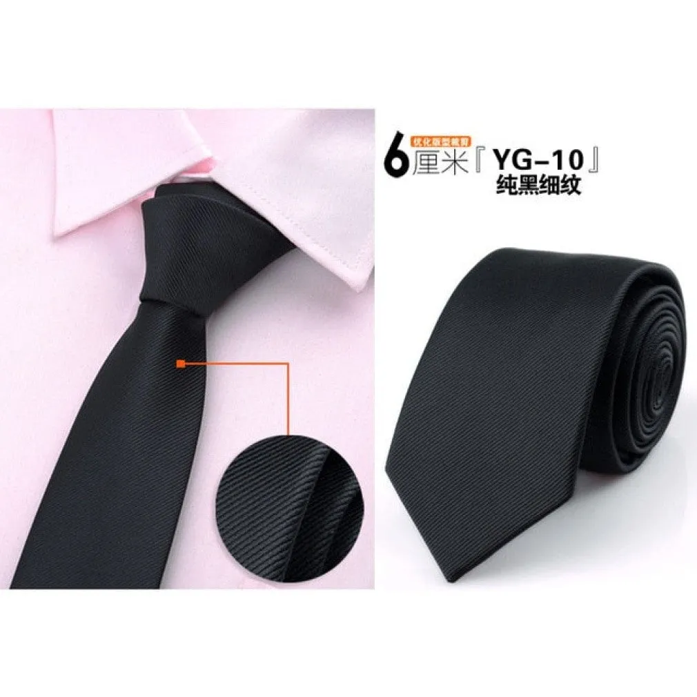 ContiNent 33 tie skinny 6cm ties for men Wedding dress necktie fashion plaid cravate business gravatas para homens slim shirt accessories lot
