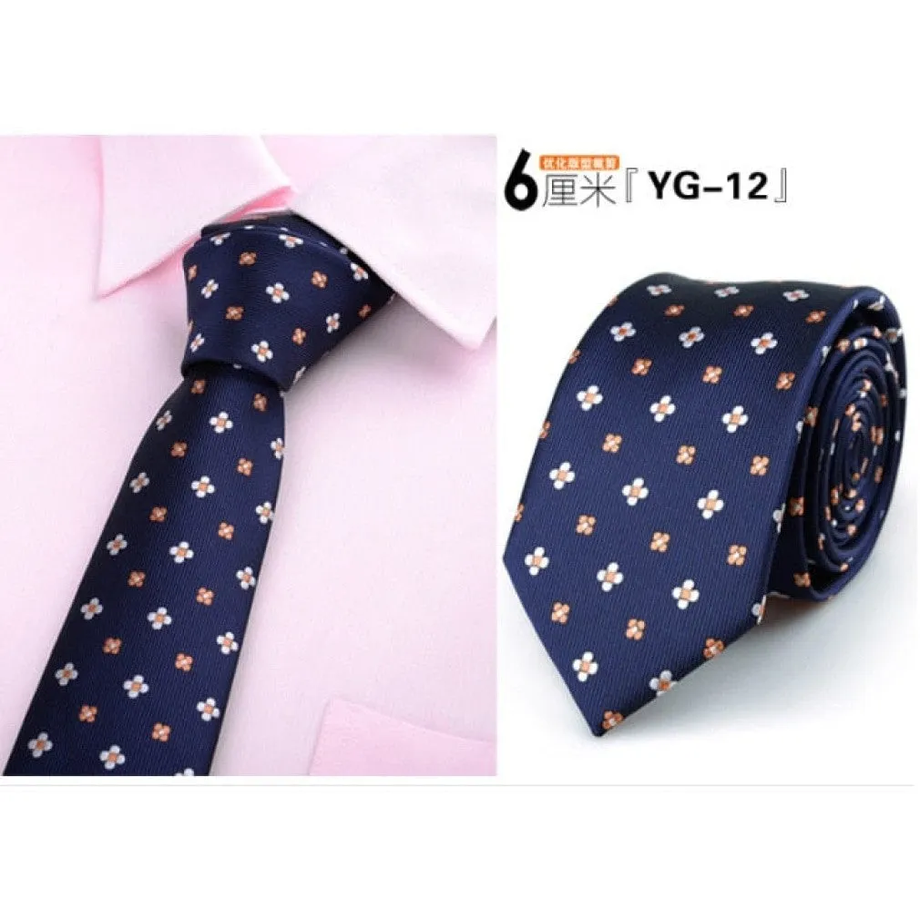 ContiNent 33 tie skinny 6cm ties for men Wedding dress necktie fashion plaid cravate business gravatas para homens slim shirt accessories lot