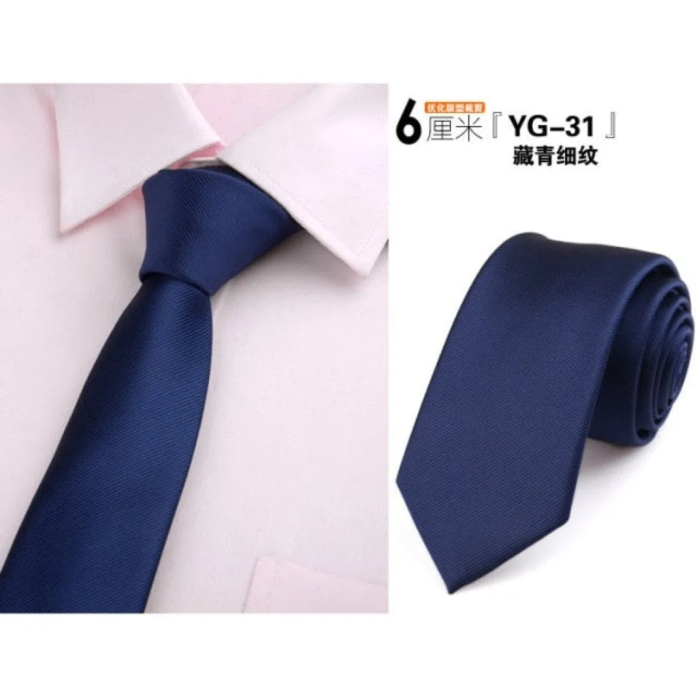 ContiNent 33 tie skinny 6cm ties for men Wedding dress necktie fashion plaid cravate business gravatas para homens slim shirt accessories lot