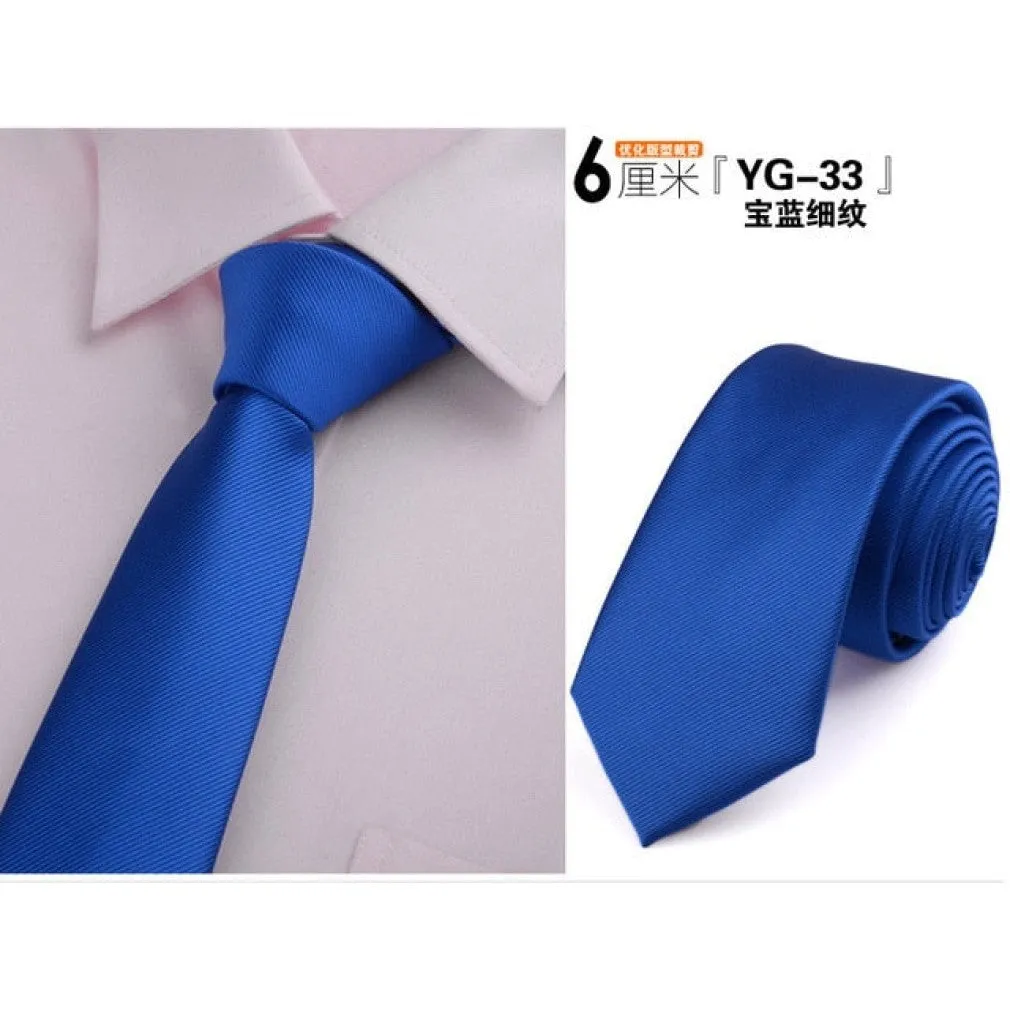 ContiNent 33 tie skinny 6cm ties for men Wedding dress necktie fashion plaid cravate business gravatas para homens slim shirt accessories lot