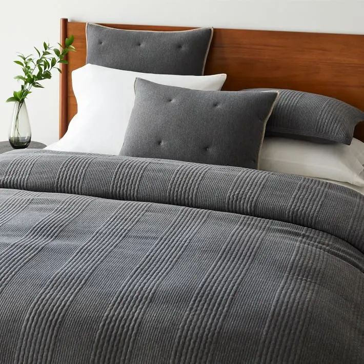 Cotton Cloud Jersey Sham With Insert-26"x20"