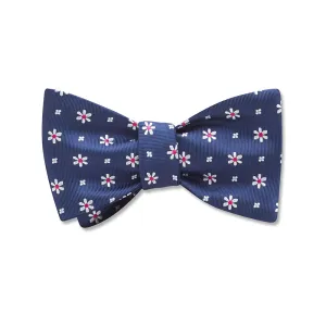 Daisy Springs Navy - Kids' Bow Ties