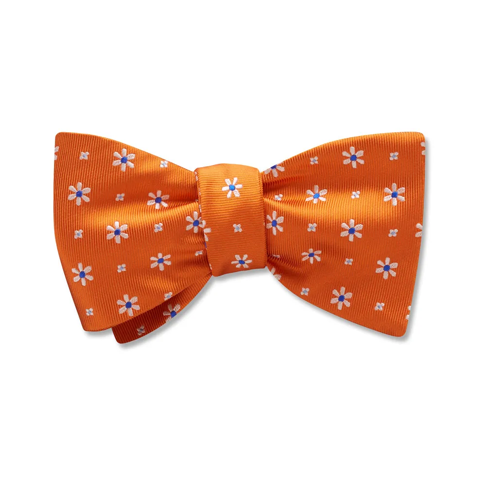 Daisy Springs Orange - Kids' Bow Ties