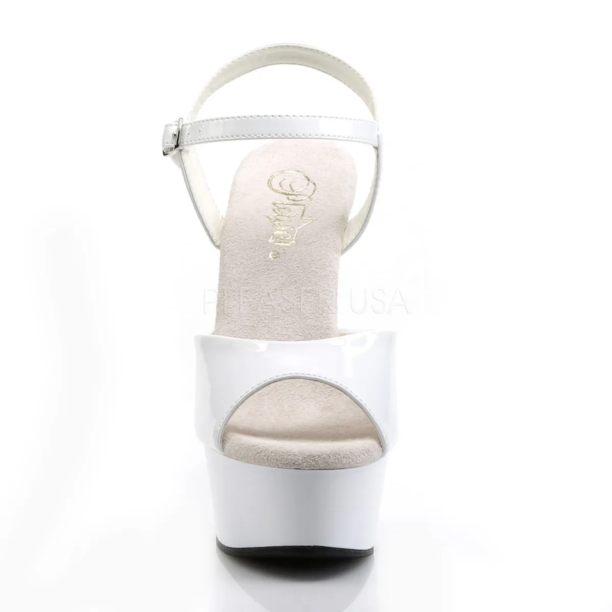 DELIGHT-609  White Patent/White