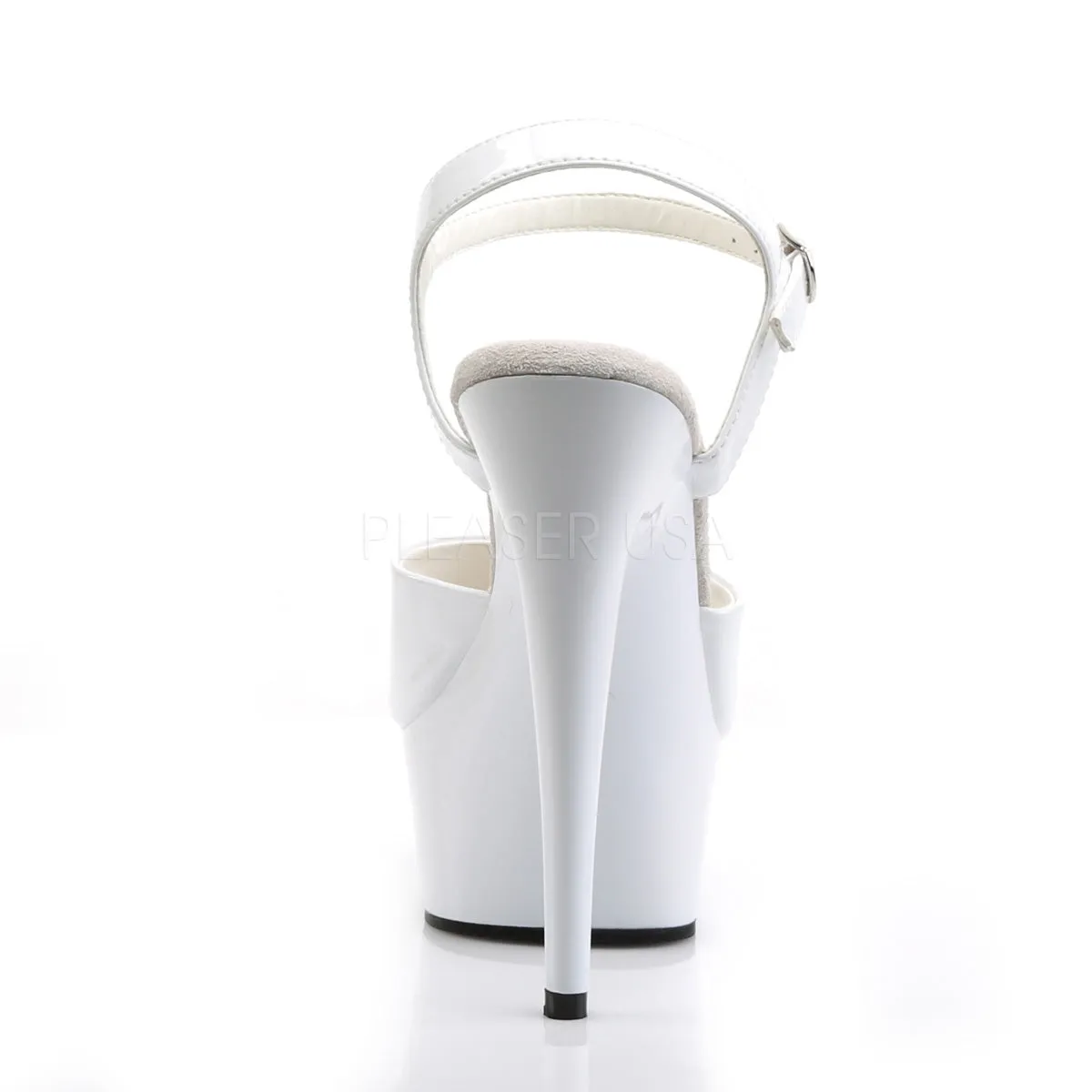 DELIGHT-609  White Patent/White