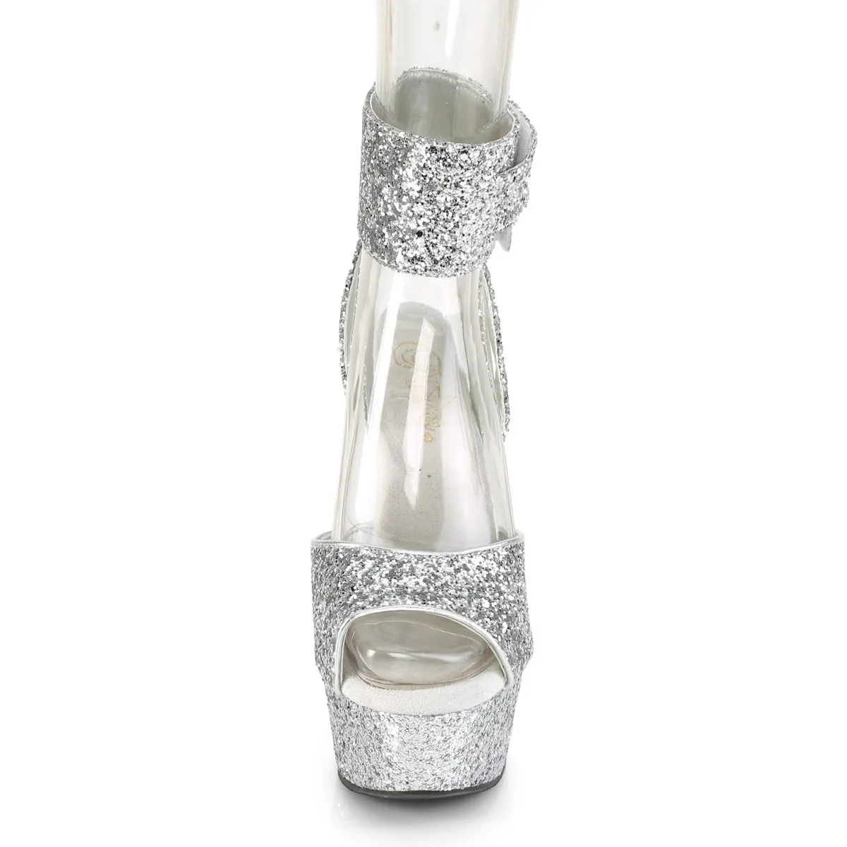 DELIGHT-691LG  Silver Glitter/Silver Glitter