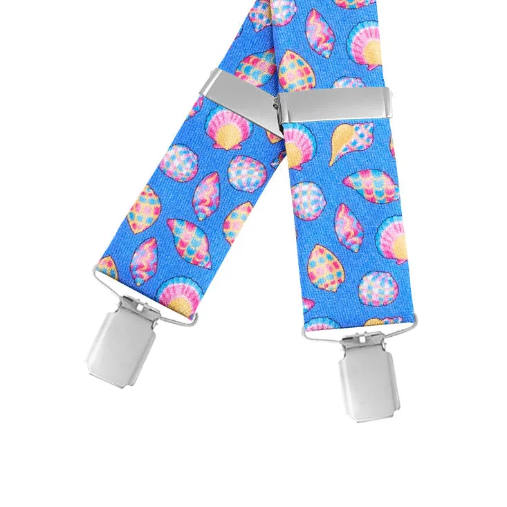 Dewey Beach Blue - Braces/Suspenders