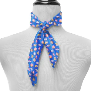 Dewey Beach Blue - Silk Neckerchief