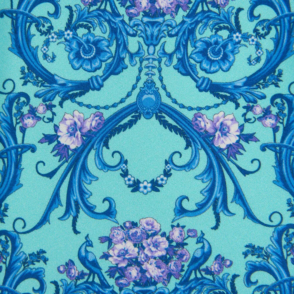 Donnafugata Aqua Duchesse Silk Tie