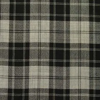 Douglas Grey Modern Tartan Pre-Tied Bow Tie