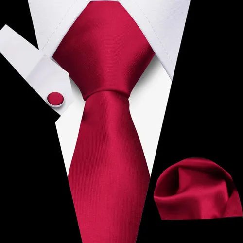 Elegant Ties For Men Gift Fashion Men Tie Set Striped Luxury Necktie