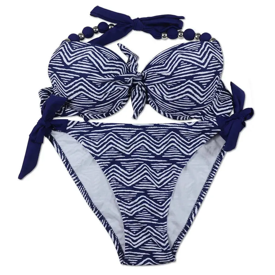 EONAR Women Bikini Offer Combined Size Swimsuit Push Up Bikini Sets Brazilian Bathing Suits Plus Size Swimwear Female XXL