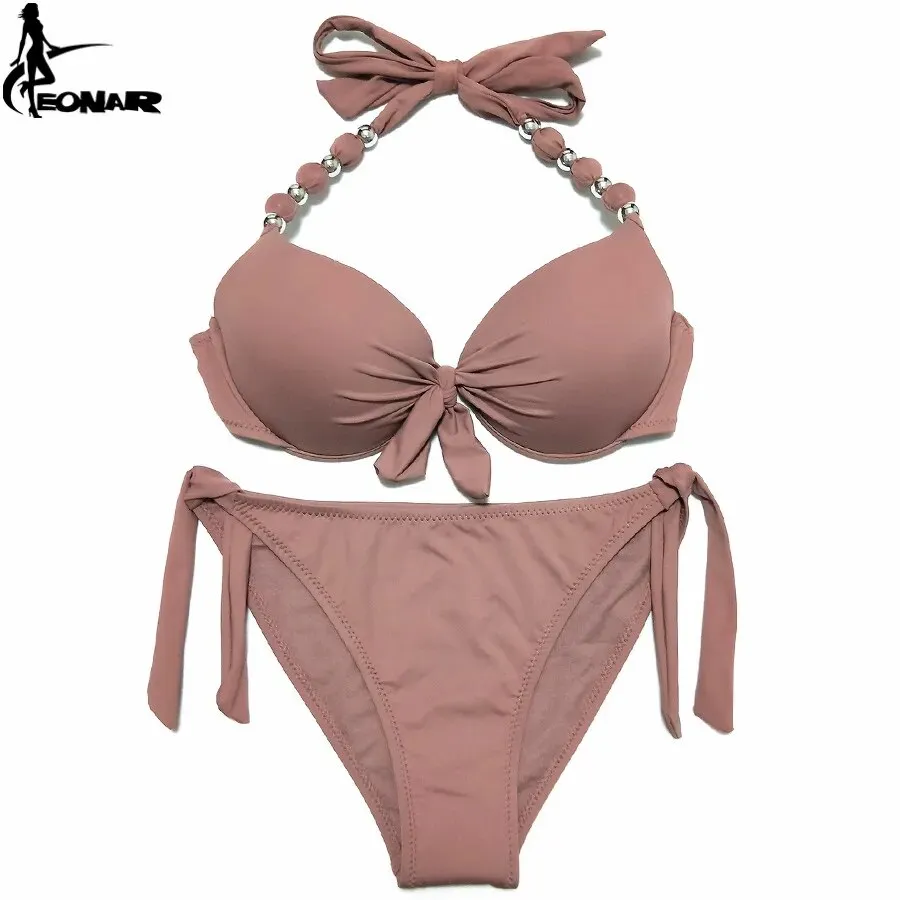EONAR Women Bikini Offer Combined Size Swimsuit Push Up Bikini Sets Brazilian Bathing Suits Plus Size Swimwear Female XXL