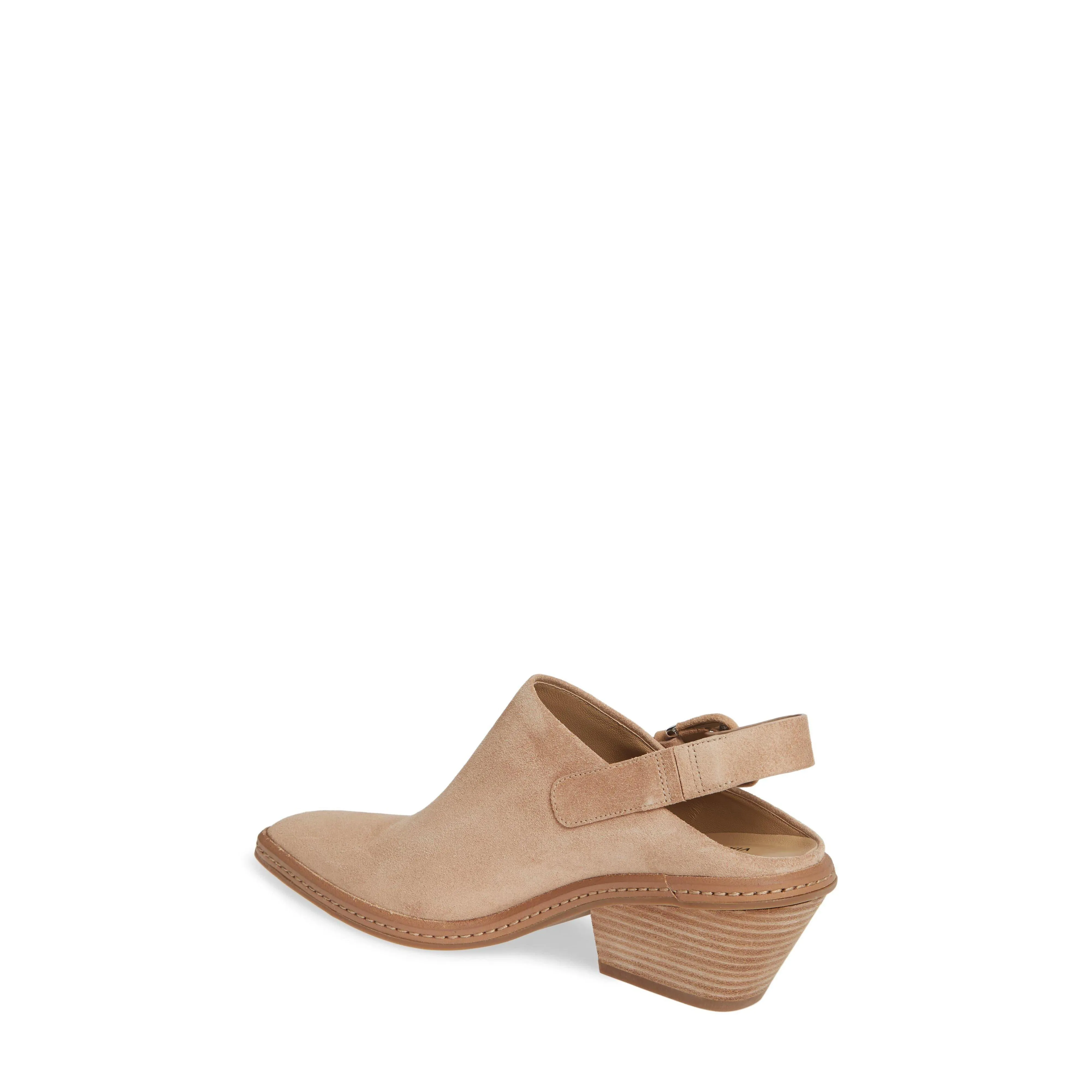 Fabiane Nude Sport Suede Booties