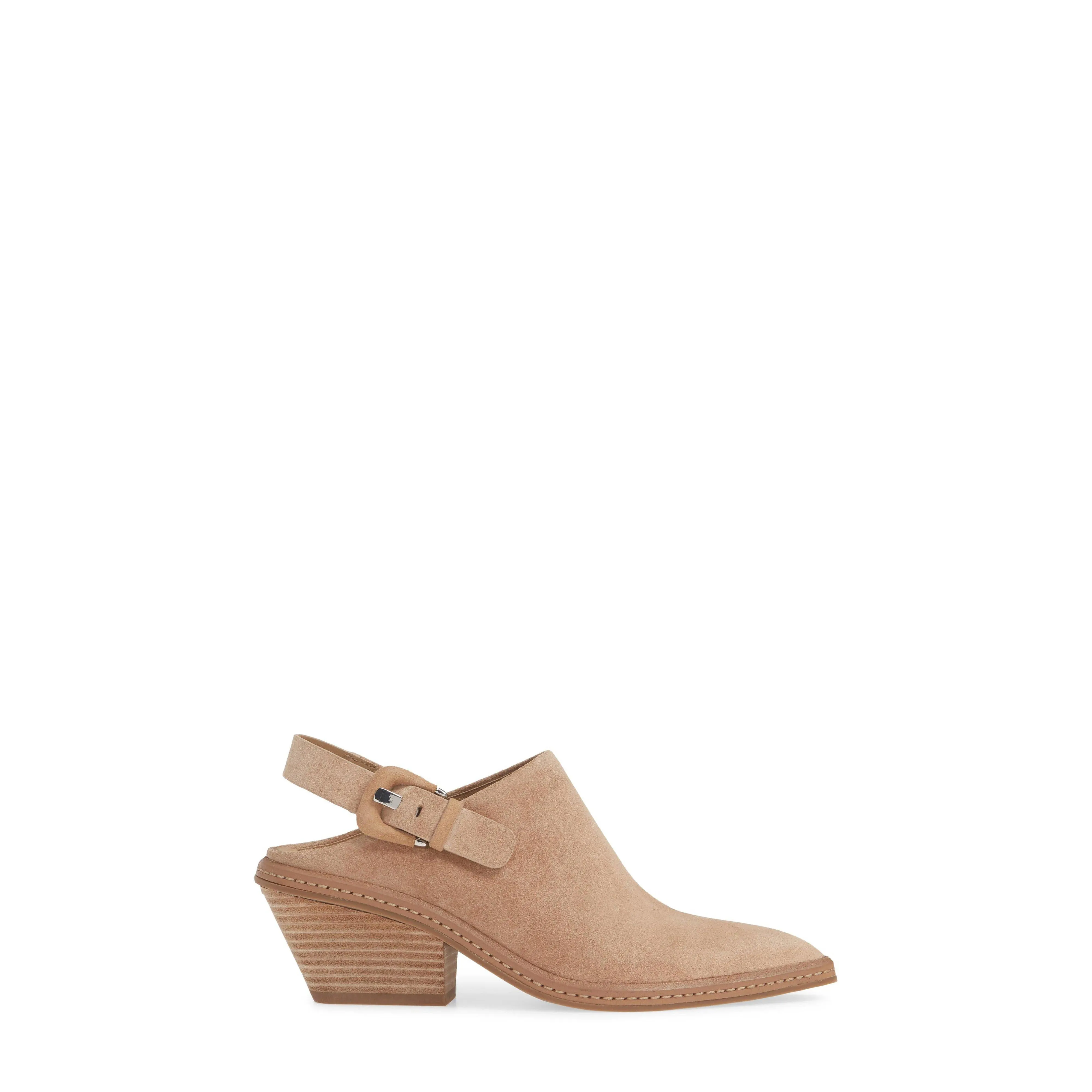 Fabiane Nude Sport Suede Booties