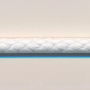 Fake Lizard Cord #01 White