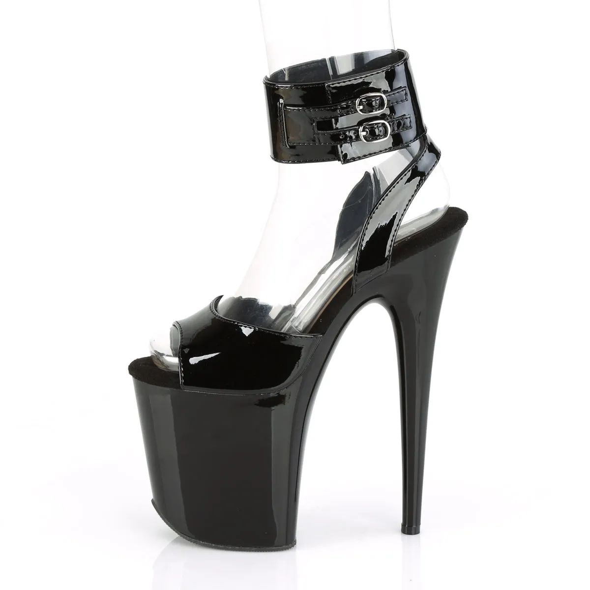 FLAMINGO-891  Black Patent/Black