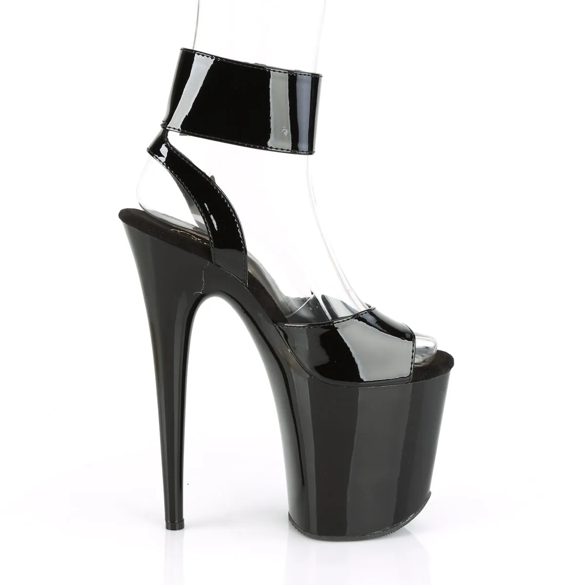 FLAMINGO-891  Black Patent/Black