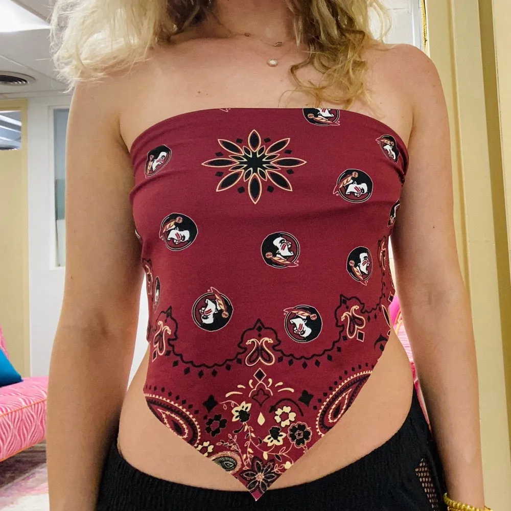 Florida State Bandana Top