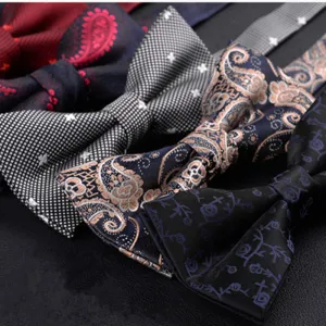 Formal Commercial Wedding Butterfly Cravat Bowtie