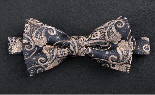 Formal Commercial Wedding Butterfly Cravat Bowtie