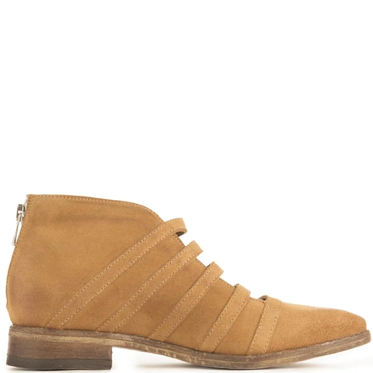 Free People Swept Away Tan Ankle Booties Tan