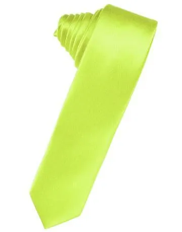 Freesia Luxury Satin Skinny Necktie
