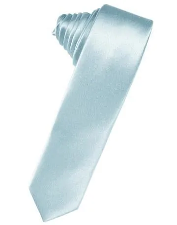 Freesia Luxury Satin Skinny Necktie