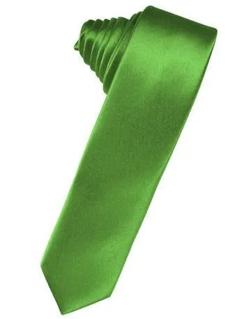 Freesia Luxury Satin Skinny Necktie