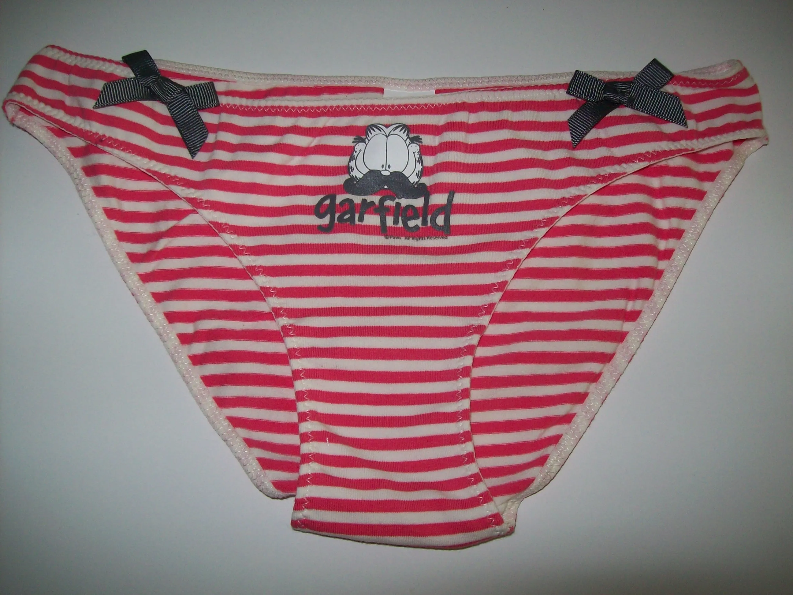 Garfield Bikini Underwear With Mustache