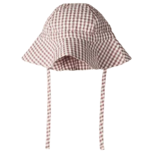 Gingham Sunhat - Twilight Check