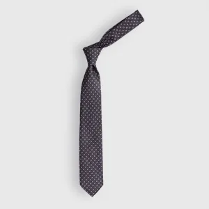 Grey Printed Tie