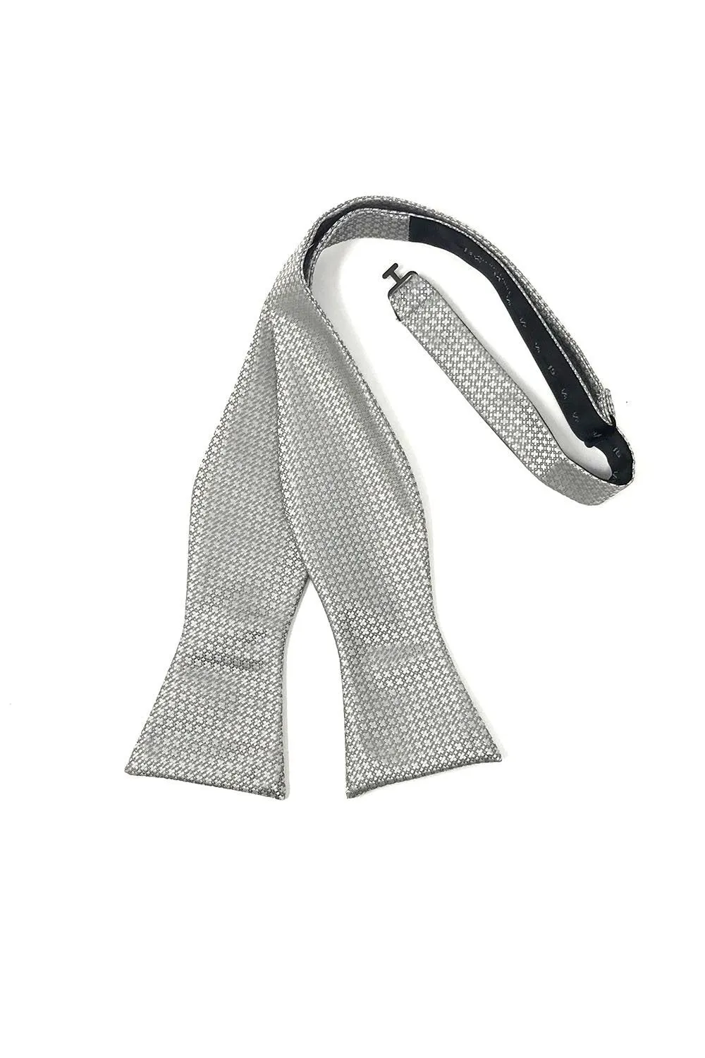 Grey Regal Bow Tie